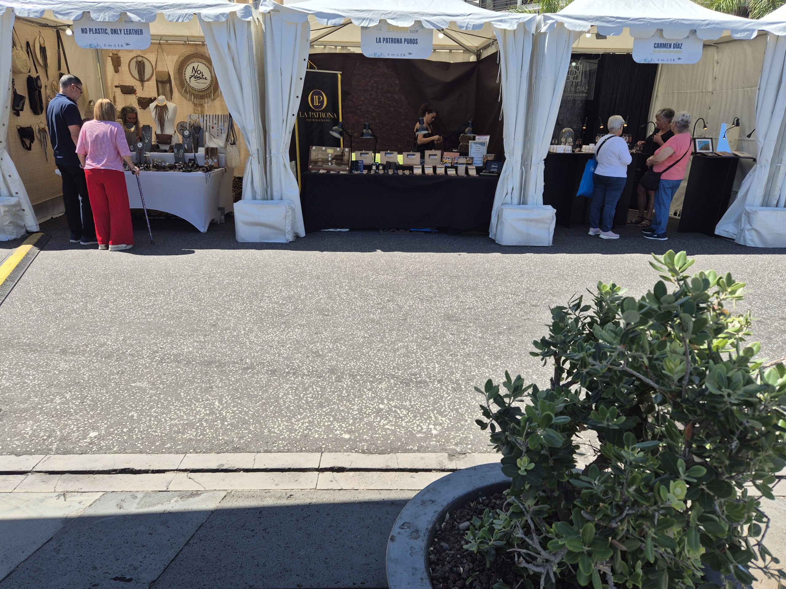 Markt als Station im Test en el Pueblo auf Teneriffa