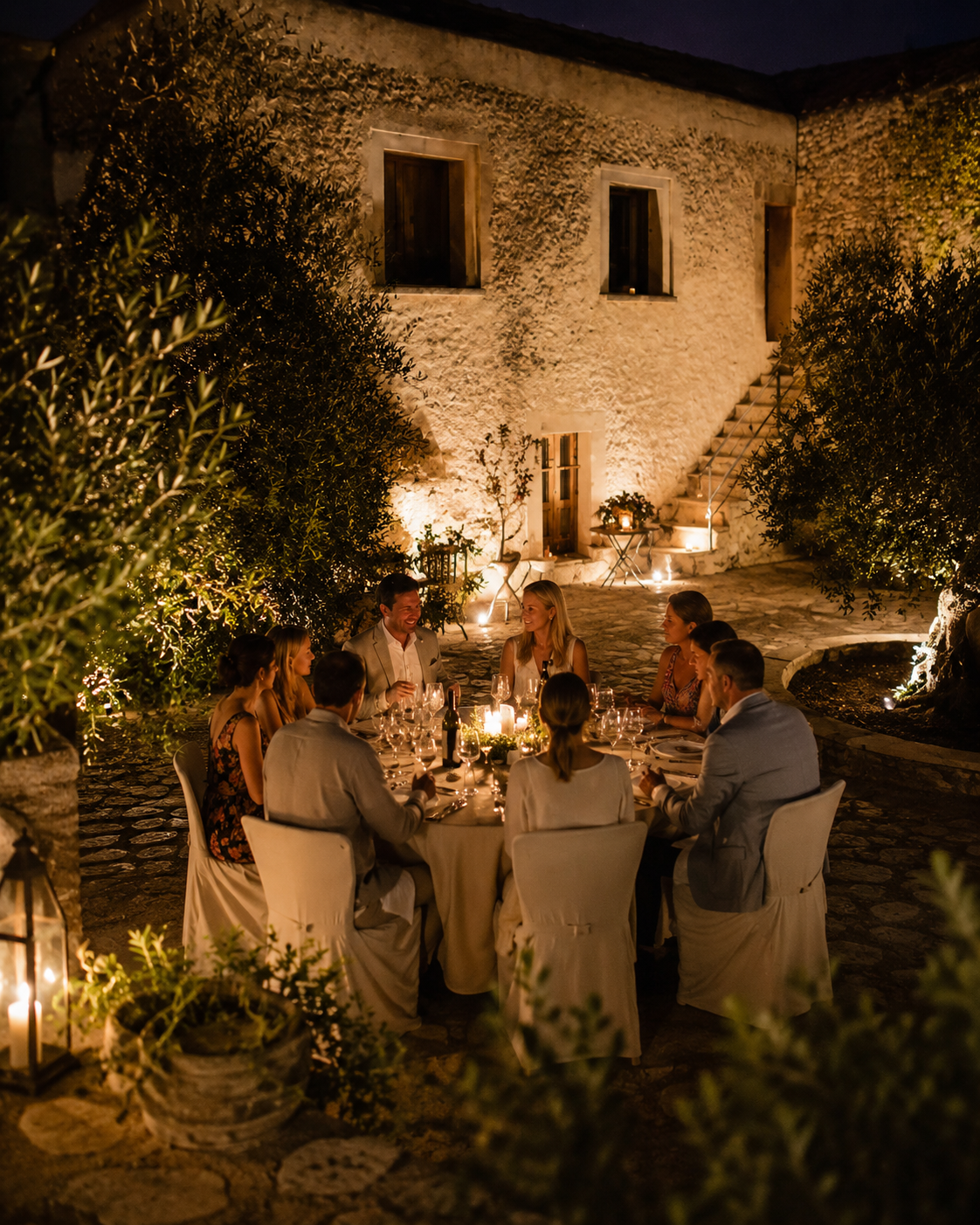 Welcome-Abend auf der Terrasse einer ausgewählten Finca auf Teneriffa