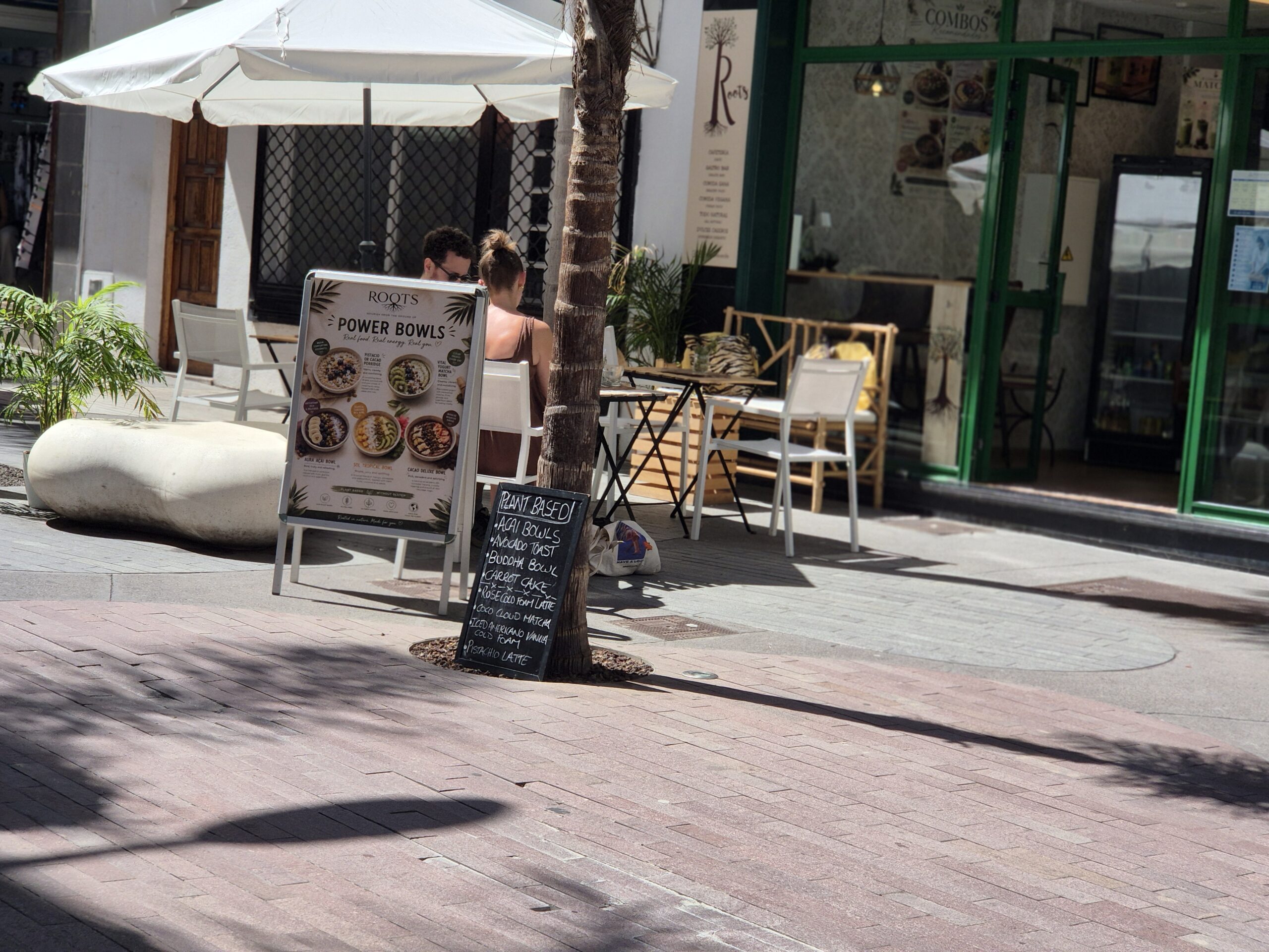 Café als Station im Test en el Pueblo auf Teneriffa